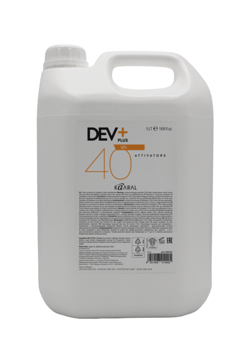 Dev Plus - Cream oxidant 40 Vol 5000ml