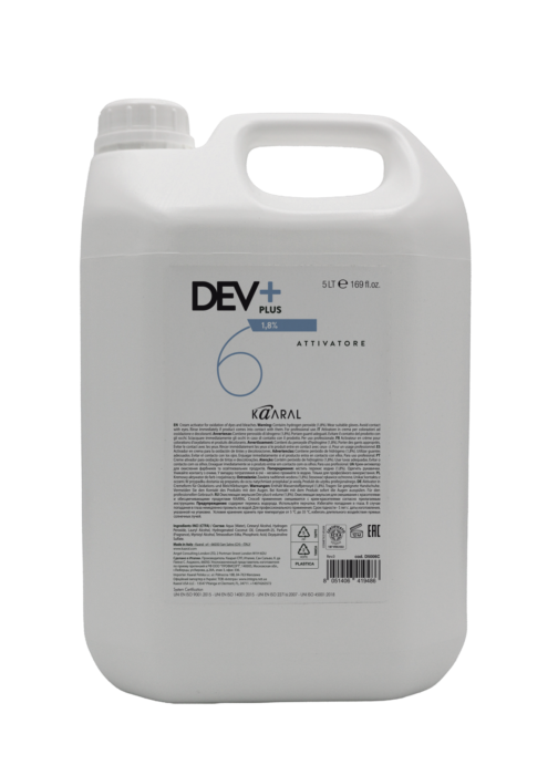Dev Plus - Cream oxidant 6 Vol 5000ml